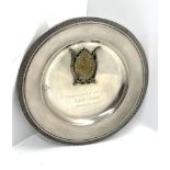 AWARD PLATE FOR THE WORLD CHAMPIONSHIP ‘FLYING JUNIOR’ OF THE YACHT CLUB OF SANREMO, 1963