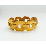 20K YELLOW GOLD BRACELET 1930s