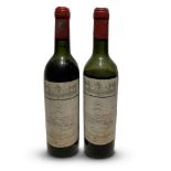 2 CHÂTEAU MOUTON ROTHSCHILD PAUILLAC 1954; 2 C.M. ROTHSCHILD PAUILLAC 1956 AND ONE 1961