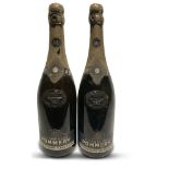 2 CHAMPAGNE POMMERY BRUT millésimé 1953 75cl