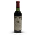 1 CHÂTEAU MOUTON BARONNE PHILIPPE PAUILLAC 1982 75 cl Rothschild