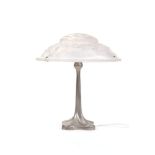 VERRERIE D’ART DEGUE (1926-1939) Art Deco table lamp