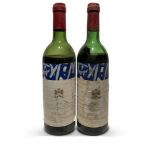 2 CHÂTEAU MOUTON ROTHSCHILD PAUILLAC 1976 75cl