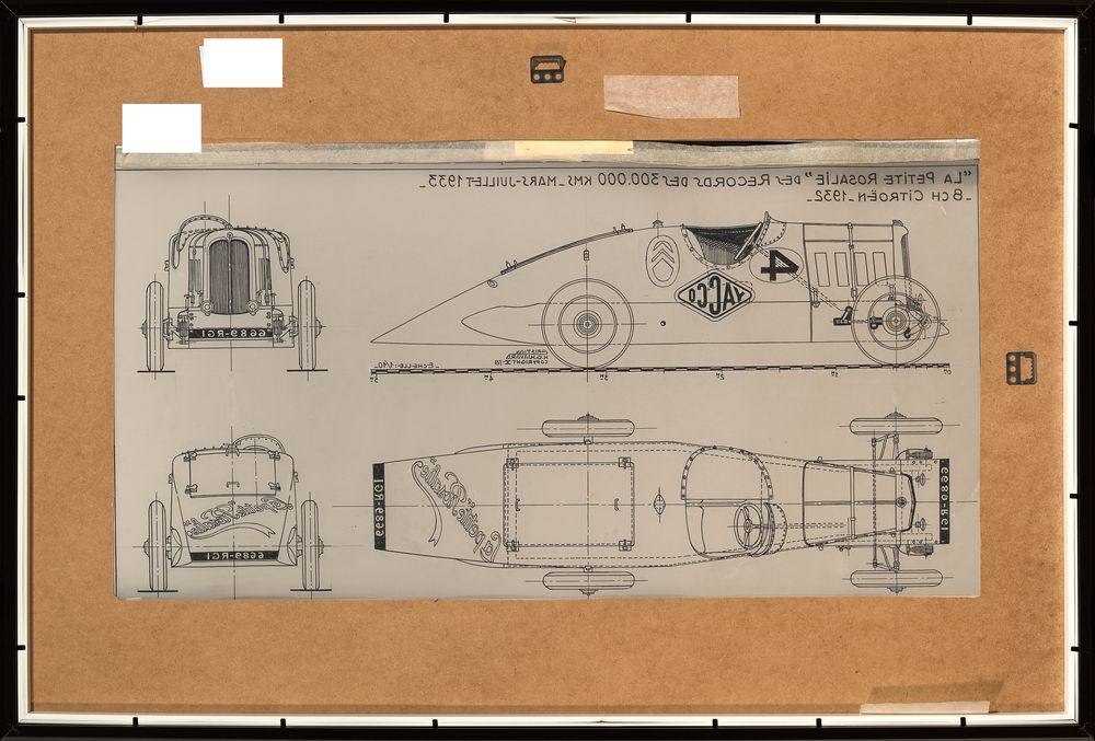 CHRISTIAN HENRY TAVARD ‘LA PETITE ROSALIE’ DES RECORDS DES 300.000 KMS,MARS-JUILLET 1933 - Image 2 of 2