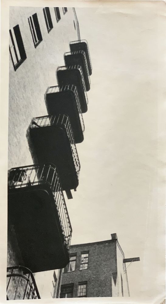 ALEXANDER RODCHENKO (1891-1956) Balconies (From the series “House on Myasnitskaya) 1925