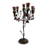 WINE CELLAR CANDLESTICK WITH SIX ARMS