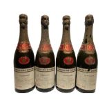 3 CHAMPAGNE LOUIS ROEDERER BRUT millésimé 1952 75cl; 1 CHAMPAGNE LOUIS ROEDERER BRUT millésimé 1953