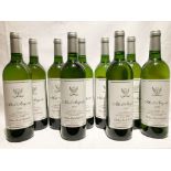 9 BORDEAUX BLANC AILE D’ARGENT MOUTON ROTHSCHILD 1999 75cl