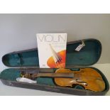 A Violin In Case (Distressed) & Booklet