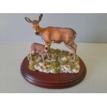 Border Fine Arts - Red Hind & Calf Model 152