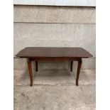 Mahogany Extending Dining Table H74cm x L133cm x W73cm