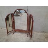 A Mahogany Dressing Table Swing Mirror H69cm x W79cm