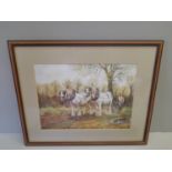A Print Of Blackface Sheep By Maureen M Briggs & 1 Other Horse Print