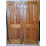 2 Dark Oak Interior Doors