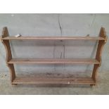 A Pine Plate Rack