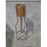 A Metal Candleholder