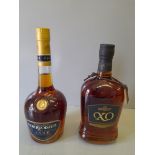 70cl Bottle Stock XO Extra Old Brandy & 70cl Bottle Courvoisier Cognac VSOP