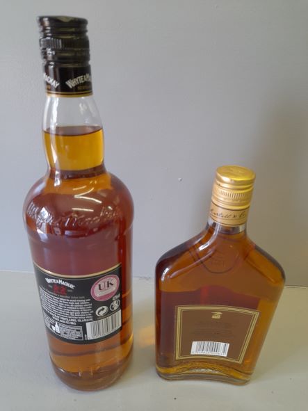 1 Litre Bottle Whyte & Mackay Scotch Whisky & 35cl Bottle Martell VS Fine Cognac - Image 2 of 2