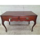 A Small Mahogany Hall Table H69cm x L103cm x D53cm