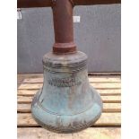 A Church Bell Inscribed ave.maria ora.pro.nobis