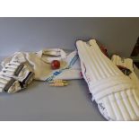 Spring Cricket Stumps, Bat, Bails, Pads, Gloves, Ball & Bag