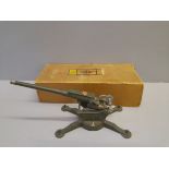 A Model Of Anti-Aircraft Gun In Original Box