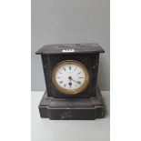 A Marble Mantel Clock