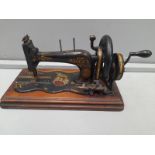 A Marley And Wolfenden Sewing Machine