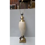 A China & Brass Table Lamp