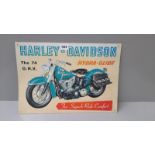 An Harley Davison Motorbike Sign