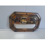 An Oak Framed Mirror