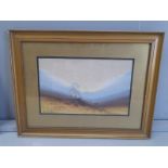 2 Prints - Moorland Scene By Frank Holmes