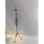 A Metal Standard Lamp