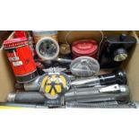 A Box Of Torches, AA Badge Etc