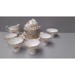 A Royal Albert Part Tea Set - Damask