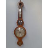 An Oak Banjo Barometer