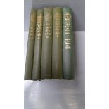 5 Volumes - The Border Leicester Flock Book 1951-1955