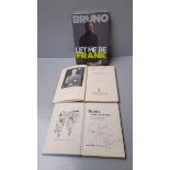 Signed Sports Books - Frank Bruno, Nat Lofthouse, Len Shackleton