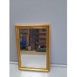 A Gilt Hall Mirror