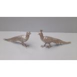 A Pair Of Plated Pheasants