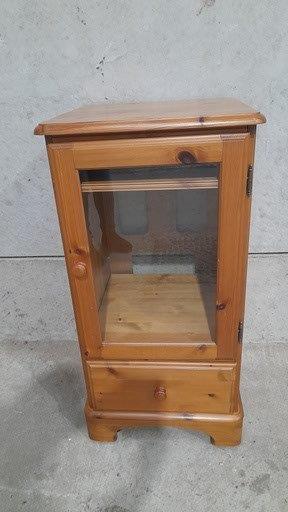 A Pine Stereo Cabinet