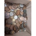 A Box Of Old Coins