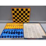 A Box Of Games - Scrabble, Backgammon Set, Dominoes, Chess Etc