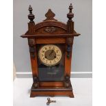 An Oak Mantel Clock