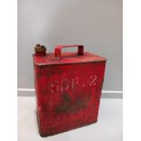 A Red Petrol Can
