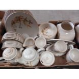 2 Boxes (Approximately 54 Pieces) St Michaels Harvest Dinnerware