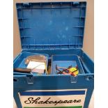 A Shakespeare Fishing Box & Equipment