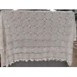 A White Crochet Cover