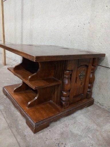A Mahogany Television Cabinet/Stand H51cm x W69cm x D69cm - Image 2 of 4