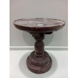 An Oak Jardiniere Stand (Distressed)